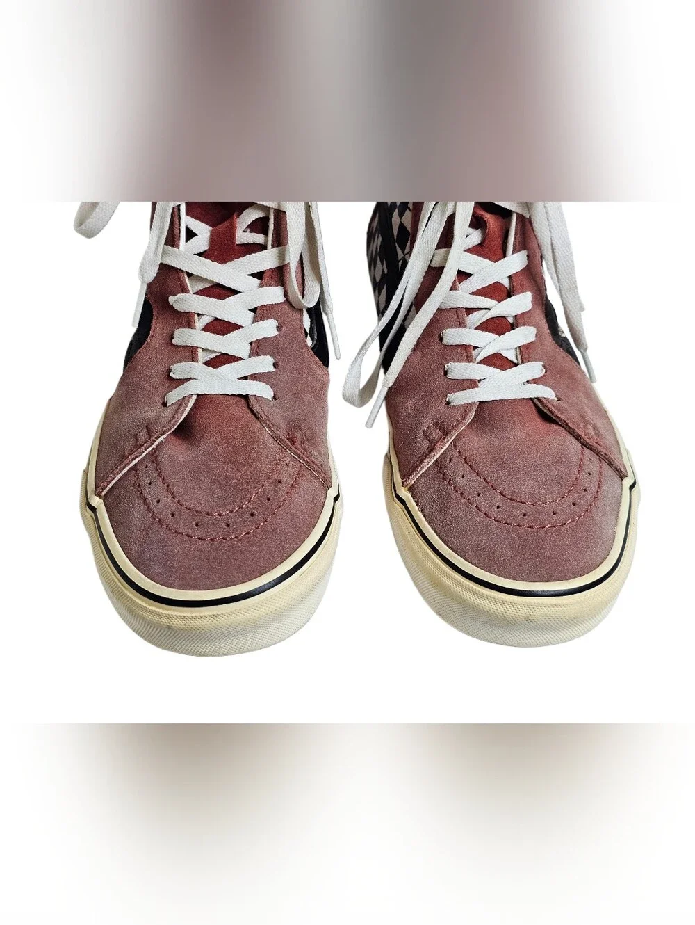 ​Vans Desert Sk8-Hi Snake Chili Oil Men’s 12 Rattlesnake Checkerboard VN0A7Q5NB6